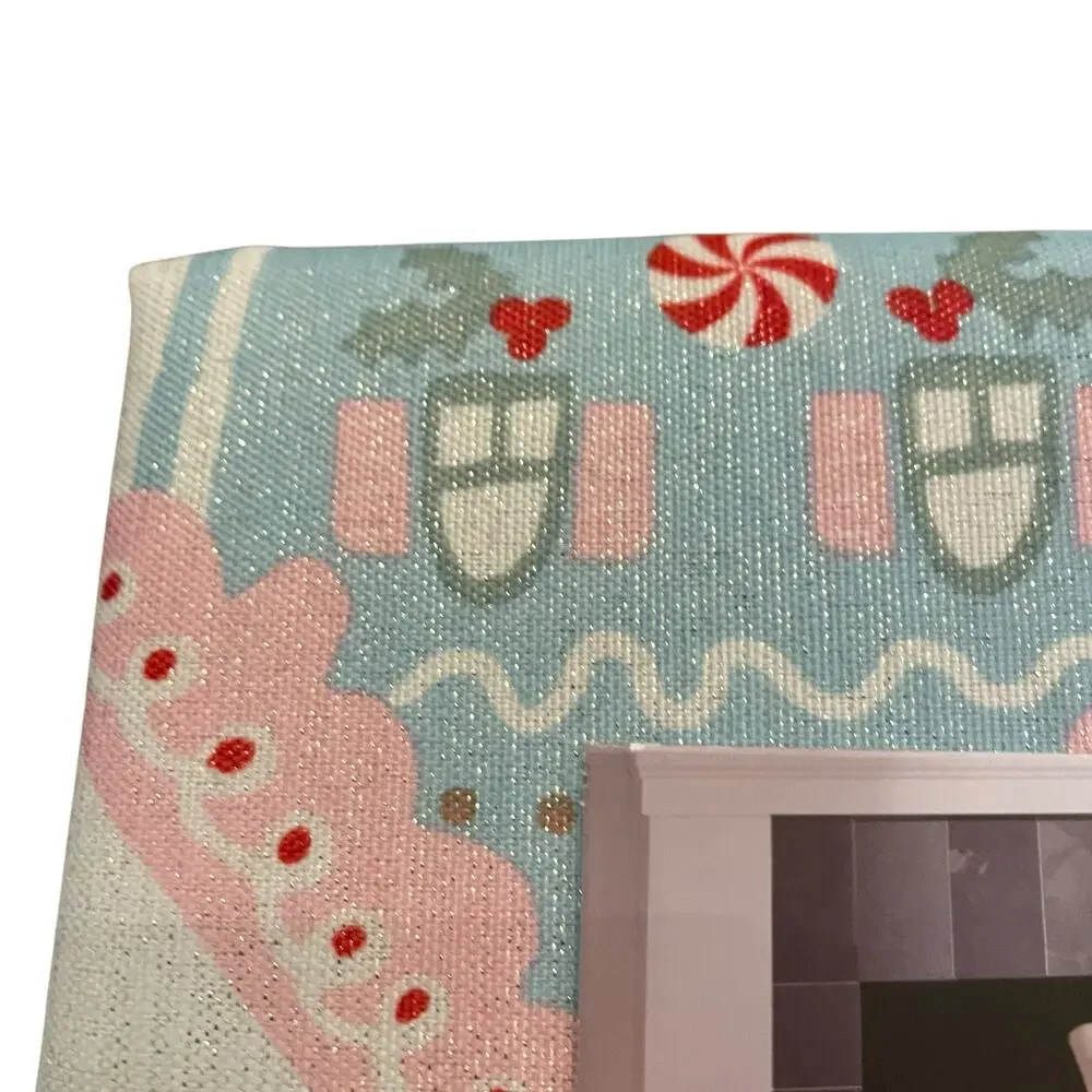 Cupcakes & Cashmere Christmas Gingerbread Man 60x120 Holiday Tablecloth New
